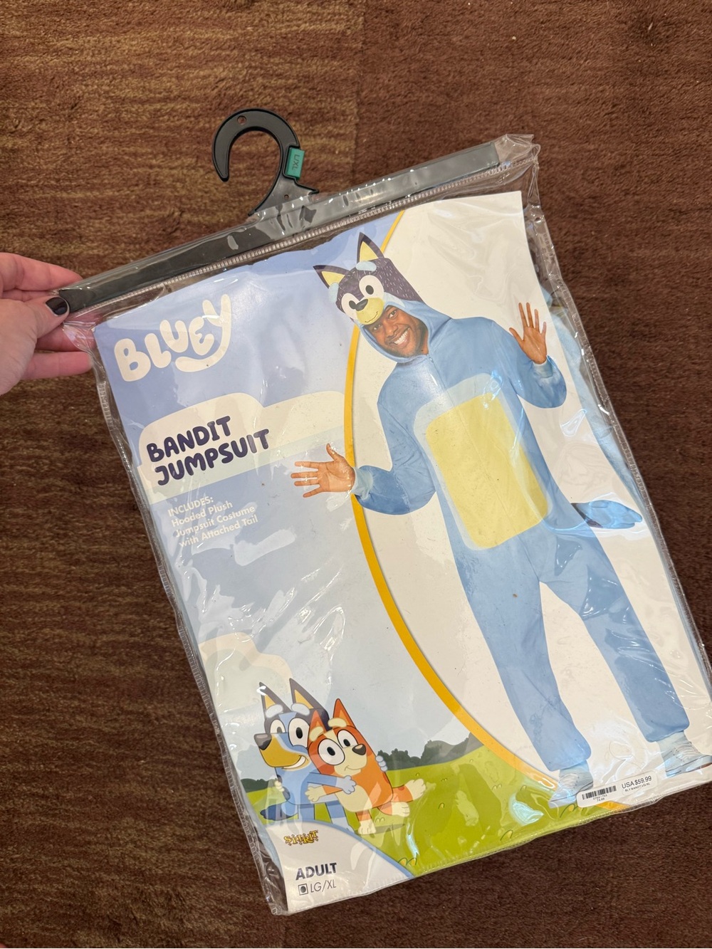 Adult Bandit Heeler Jumpsuit - Halloween BLUEY